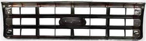 Garage-Pro Grille Assembly Compatible with FORD F-SERIES 1989-1991 Chrome Shell/Painted-Dark Argent Insert in Saudi Arabia