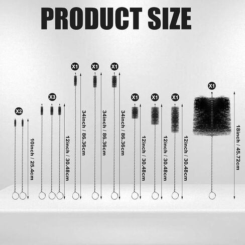 12 Pcs Engine Brush Kit Car Engine Brush Cleaning Kit Long Nylon Brushes for Auto Cleaning in Saudi Arabia