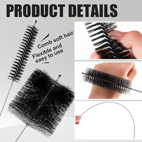 12 Pcs Engine Brush Kit Car Engine Brush Cleaning Kit Long Nylon Brushes for Auto Cleaning in Saudi Arabia