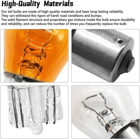 Brake Light Bulb Fit for Benz W204 C-Class C250 C300 C350 C63 AMG 2008-2012 2014-2015, Tail Light Turn Signal Bulb for 2048201600 2048201500 in Kuwait