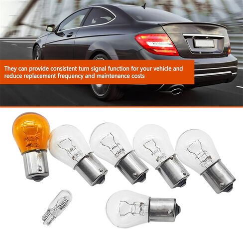 Brake Light Bulb Fit for Benz W204 C-Class C250 C300 C350 C63 AMG 2008-2012 2014-2015, Tail Light Turn Signal Bulb for 2048201600 2048201500 in Kuwait