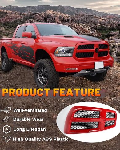جميع Chrome Front Grille Assembly لعام 2013-2018 RAM 2500 3500 HD Laramie Style Pickup Bumper Grill in Kuwait