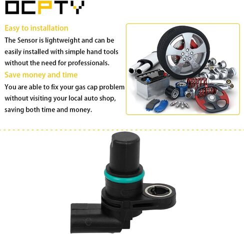 مستشعر موضع عمود الحدبات في محرك OCPTY لـ Audi A3 A4 A5 A6 A8 Q7 RS7 S3 S6 S8 TT & for Volkswagen for Beetle for Passat for Jetta ، استبدل# 04C907601K 04C907601 in Saudi Arabia