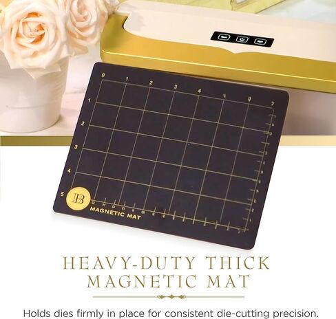 Anna Griffin Empress Full Plates Set -Embossing Plates for Crafting, Scrapbooking Supplies & Junk Journal Supplies - Includes Magnetic Mat, Embossing Mat & Metal Shim (Mini Full Plate) in Kuwait