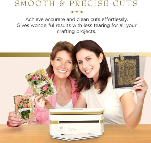 Anna Griffin Empress Full Plates Set -Embossing Plates for Crafting, Scrapbooking Supplies & Junk Journal Supplies - Includes Magnetic Mat, Embossing Mat & Metal Shim (Mini Full Plate) in Kuwait