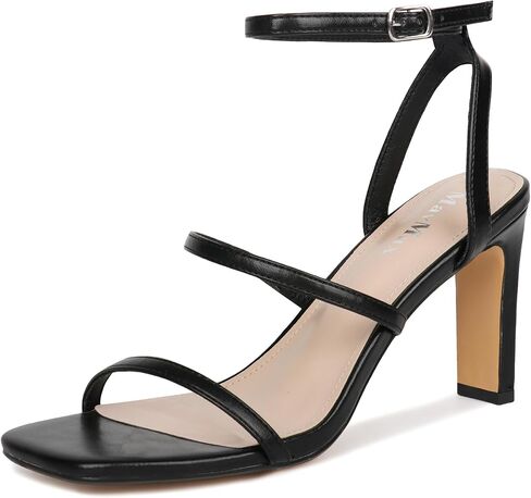 صندل Mavmax للسيدات الكعك الكنسي Square Square Open Toe Strap Strap Sandals Block Cloy For Women Comfort Dress Party Party Prom Prom in Kuwait