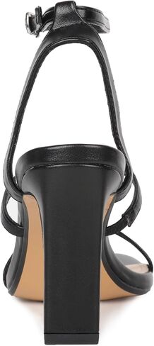 صندل Mavmax للسيدات الكعك الكنسي Square Square Open Toe Strap Strap Sandals Block Cloy For Women Comfort Dress Party Party Prom Prom in Kuwait