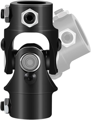 Universal Steering Joints 13/16"-36 Spline x 3/4" DD U-Joint Shaft Chrome 83mm (3-1/4") Working Angle 35°Degree in Saudi Arabia