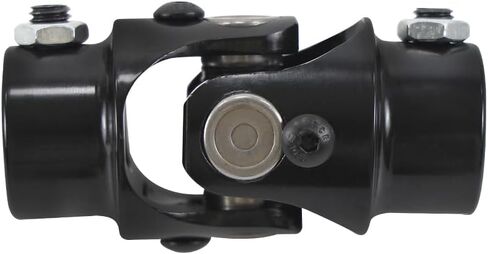 Universal Steering Joints 13/16"-36 Spline x 3/4" DD U-Joint Shaft Chrome 83mm (3-1/4") Working Angle 35°Degree in Saudi Arabia