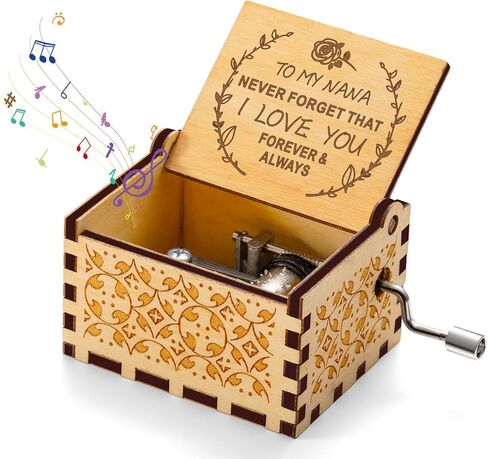 هدايا العمة من ابنة أخت أخي ، مربع الموسيقى المخصصة لسلة عيد الفصح ، هدية عيد ميلاد يوم الأم للعمة العمة in Kuwait