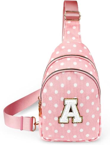 Initial A Crossbody Bag Trendy Fashion Shoulder Sling Bag Suitable for Girls, Girlfriend Gift in Kuwait