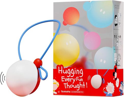 BubblePal Blue- AI Interactive Toy, Advanced Endless Talking Toy, Long-Term Interactions Memory Function, Friend, Mentor, Unique Gift for Girls & Boys, Support Update in Saudi Arabia