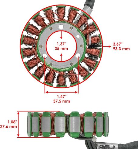 Caltric Stator متوافق مع Polaris Predator 500 2003 2004 3088159 in Saudi Arabia