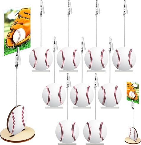 20 Pcs Golf Base Memo Clip Holder Table Number Card Place Holders Stand Note Paper Clip Golf Centerpieces for Table Golf Party Favors Photo Stand for Golf Party Events Decoration in Saudi Arabia