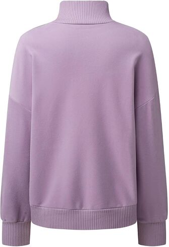 SHEWIN Womens Sweatshirt Casual Long Sleeve Half Zip Pullover Lightweight Sweatshirts Tops Fall Fashion Outfits 2025 in Saudi Arabia