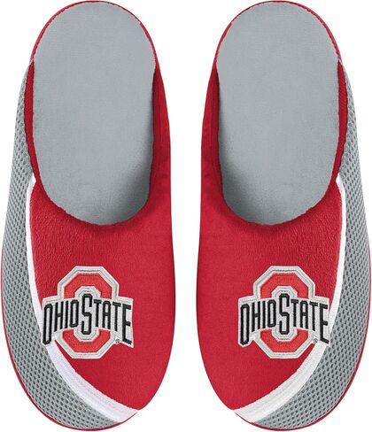 FOCO Men's NCAA 2022 Big Logo Color Edge Slipper in Kuwait