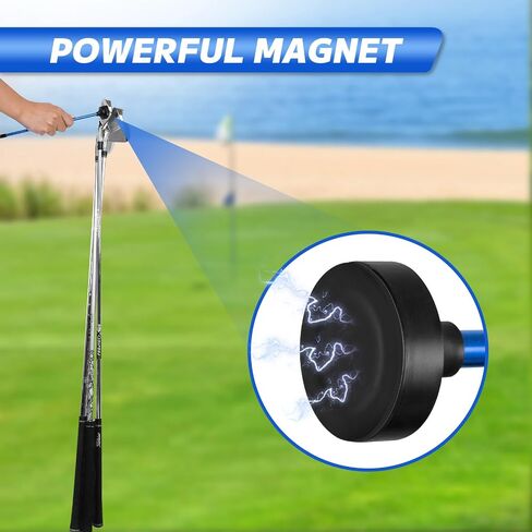 Craftsman Golf Alignment Rods for Golf Swing Training Aid, Golf Alignment Stick with Strong Magnetic Base Golf Practice Stick, 10" Stick Golf Club Tool Calibrate Golf Shots in Kuwait