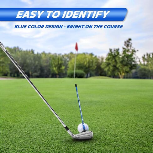 Craftsman Golf Alignment Rods for Golf Swing Training Aid, Golf Alignment Stick with Strong Magnetic Base Golf Practice Stick, 10" Stick Golf Club Tool Calibrate Golf Shots in Kuwait