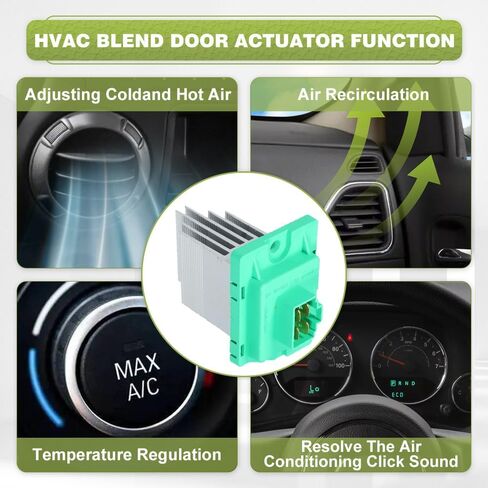 HVAC Fan Blower Motor Motor Motor AC BLOWER BLOWER ROUSTOR 972351U000 متوافق مع KIA Soul 2010-2017 ， متوافق مع Hyundai Sonata 2011-2014，1PC 4PINS in Saudi Arabia