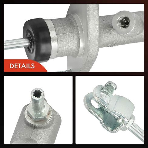 A-Premium Clutch Master Cylinder بدون خزان متوافق مع Honda Civic 1992-2000 ، Civic Del Sol 1993-1997 & Acura Integra 1994-2001 ، استبدل# 46920S04A01 ، 46920S04S01 in Saudi Arabia