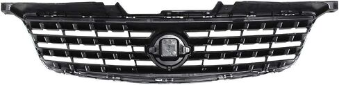 Garage-Pro Grille Assembly Compatible with 2005-2006 Nissan Altima Chrome Shell with Painted Dark Gray Insert in Saudi Arabia