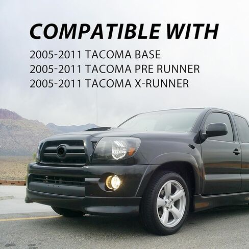 Perfit Liner Front Grille Grill Black Compatible With Toyota 2005-2011 Tacoma TO1200269 5310004350 in Saudi Arabia
