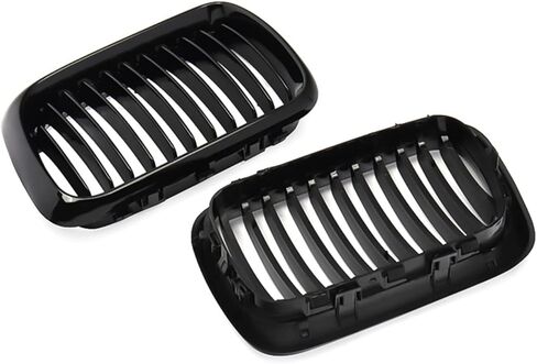 MIC Glossy Black E36 Grill,Front Kidney Grill Grilles Compatible with 3 Series E36 4DR/2DR & M3 LCI 1997-1999 in Saudi Arabia