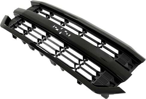 مجموعة Hecasa Front Pumper Grille Assembly متوافقة مع 2016-2019 Chevy Chevrolet Silverado 1500 استبدال الشواء العلوي الأسود لـ 84134049 in Saudi Arabia