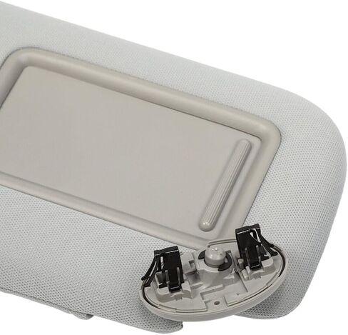 Sun Visor مع مرآة يمين ركاب وزوج من جانب السائق الأيسر رمادي متوافق مع Toyota Corolla 2009-2013 استبدال 74310-12L80-B0 74320-02711-E0 in Saudi Arabia