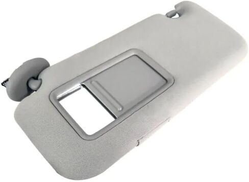 Sun Visor مع مرآة يمين ركاب وزوج من جانب السائق الأيسر رمادي متوافق مع Toyota Corolla 2009-2013 استبدال 74310-12L80-B0 74320-02711-E0 in Saudi Arabia