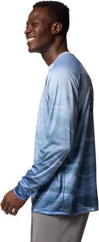 Columbia Men's Super Terminal Tackle PFG Fade Long Sleeve in Saudi Arabia
