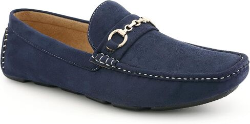 Amali Ecker, Mens Casual Shoes - Mens Loafers - Mens Moccasins - Slip On Shoes for Men - Driving Shoes for Men - Chain Ornament, Comfortable Slipper in Kuwait
