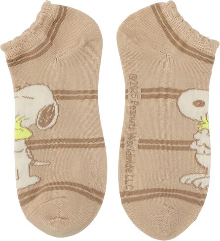 Bioworld Peanuts Snoopy Character Art Women’s 5-Pair Pack Ankle Socks in Saudi Arabia
