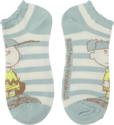 Bioworld Peanuts Snoopy Character Art Women’s 5-Pair Pack Ankle Socks in Saudi Arabia