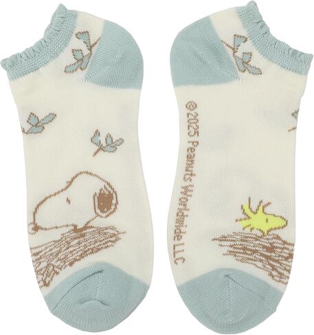 Bioworld Peanuts Snoopy Character Art Women’s 5-Pair Pack Ankle Socks in Saudi Arabia