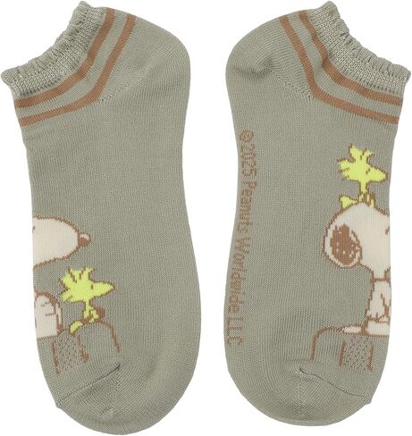 Bioworld Peanuts Snoopy Character Art Women’s 5-Pair Pack Ankle Socks in Saudi Arabia