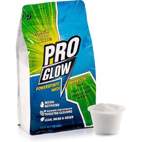 ProGlow Powersports Off-Road Foaming Car Wash Soap | Fast Cleaning Dirt Motor bike UTV Truck Tractor | Foam Cannon, Foam Gun,Sprayer Soap | 3oz to 1gal Water Activated | Automotive Cleaner in Saudi Arabia