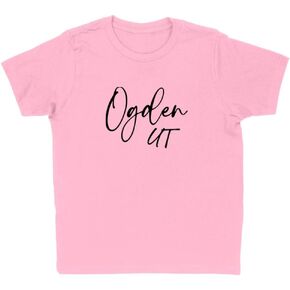 Script Ogden Utah Kids T-Shirt Youth in Kuwait