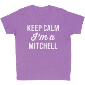 Keep Calm I'm a Mitchell Kids T-Shirt Youth in Saudi Arabia