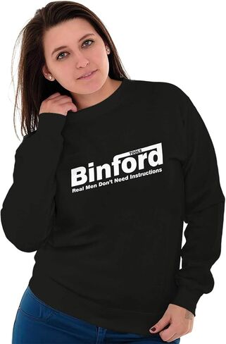 Brisco Brands Binford Tools Real Men لا يوجد تعليمات من النوع الثقيل للرجال أو النساء in Saudi Arabia
