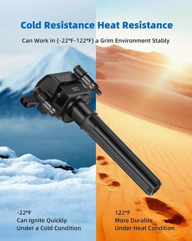 ECCPP UF601 8 ملفات تشغيل محرك السيارات مع 16 شمعات إشعال إيريديوم لدودج داكوتا دورانجو لرام C1649 UF601 52-2061 in Saudi Arabia