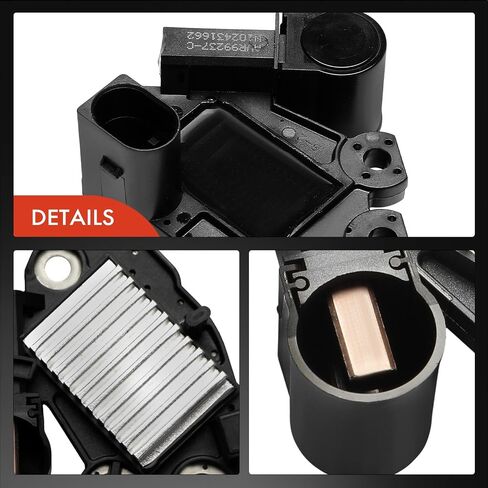 A-Premium Alternator Voltage Regulator Compatible with Audi A4 Quattro 2013-2016, Q5 2013-2017, A5 A6 Quattro, allroad, S4, S5, 14.30±0.3V B-Circuit 14.3 Vset in Saudi Arabia