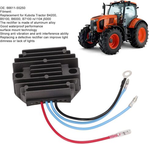 منظم الجهد ، سبيكة الألومنيوم 12V أوتوماتيكي لجرار Kubota B4200 B5100 in Saudi Arabia
