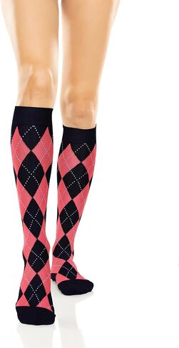 Violet Mist Women Knee High Socks Girl Cool Cute Patterned Long Tube Socks Novelty Fun Long Cotton Casual Sock Stockings in Saudi Arabia