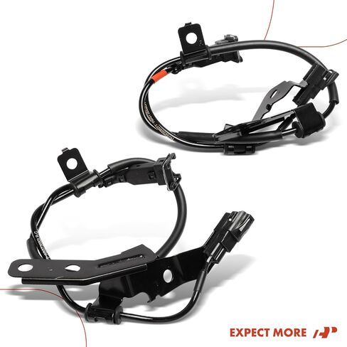 A-Premium 2PCS مستشعر سرعة عجلة ABS الخلفي متوافق مع KIA ، Hyundai Models-Sorento 2014-2015 ، Santa Fe 2013-2016 ، Santa Fe Sport 2013-2016 ، FWD فقط in Saudi Arabia