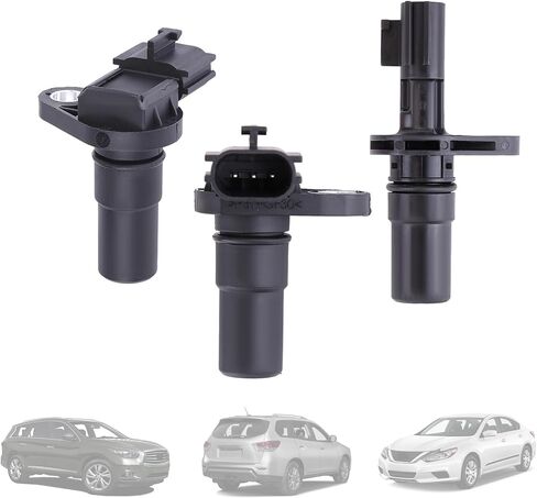 3Pcs Automatic Transmission Input/Output Speed Sensor Fit for Infiniti JX35 QX60 2013-2015, for Nissan Altima Juke Maxima Murano Pathfinder Rogue Sentra 2007-2016 OE# 33438N F119283A 125958B in Saudi Arabia