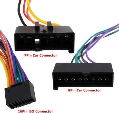16pin Radio Wiring Harness Adapter Compatible with Ford 86-04 Compatible with Mercury 86-20 in Saudi Arabia