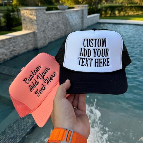 قبعة Trucker Trucker المطرزة مخصصة للتطريز قبعة Trucker Hat in Saudi Arabia