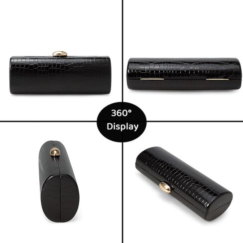 Vegan PU Leather Evening Clutch Purses Crocodile Pattern Handbags Formal Envelope Shoulder Bags for Party Wedding Prom in Kuwait