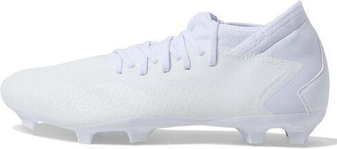 حذاء رياضي Adidas للجنسين Predator Accuracy.3 للأرضيات الصلبة، أبيض/أسود أساسي/ليمون شفاف، 12.5 US للرجال in Saudi Arabia